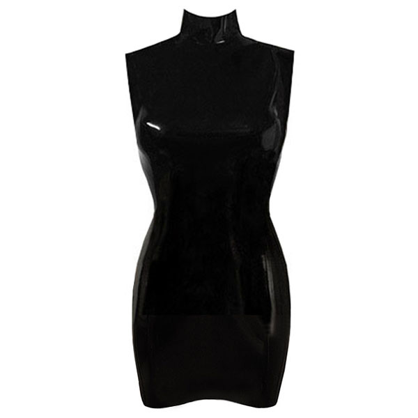 Atsuko Kudo Latex Sleeveless Joy Mini Dress