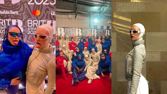 Elissa Poppy and Atsuko Kudo Latex Take Centre Stage at the Brits Awards 2023