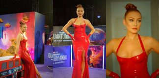 Elz the Witch in Latex Couture for Ant-Man Premiere Elz the Witch in Latex Couture for Ant-Man Premiere