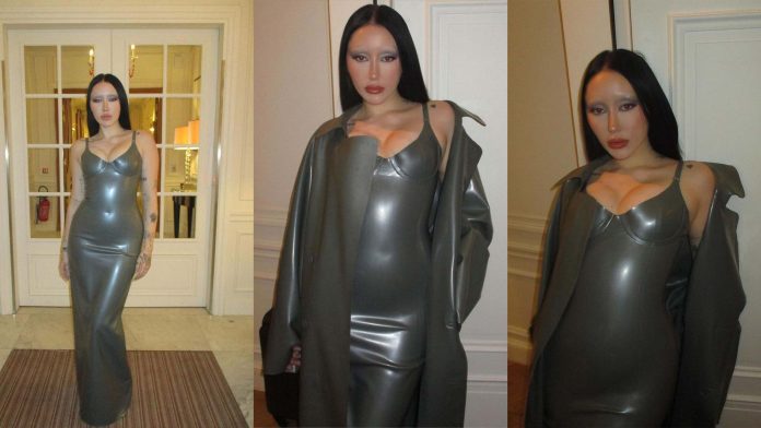 Arthur Avellano Latex Fashion Clothing Paris Fashion Week Noah Cyrus Julia Fox