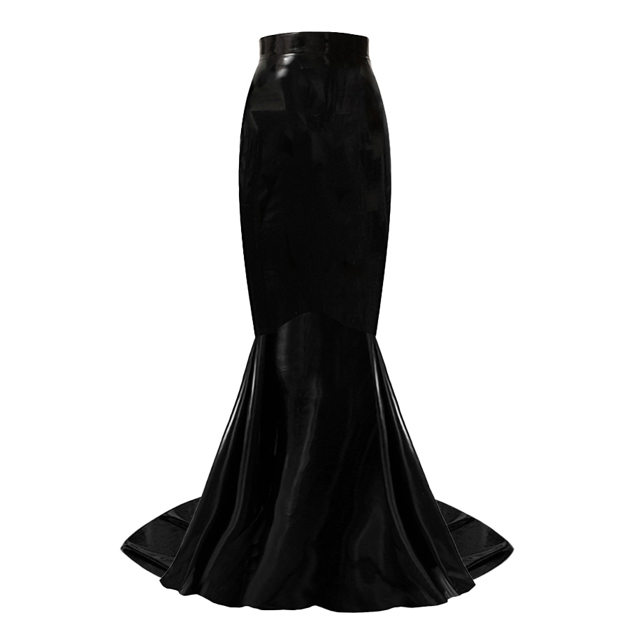 Atsuko Kudo Latex Fashion Clothing Ariel Ball Gown Skirt