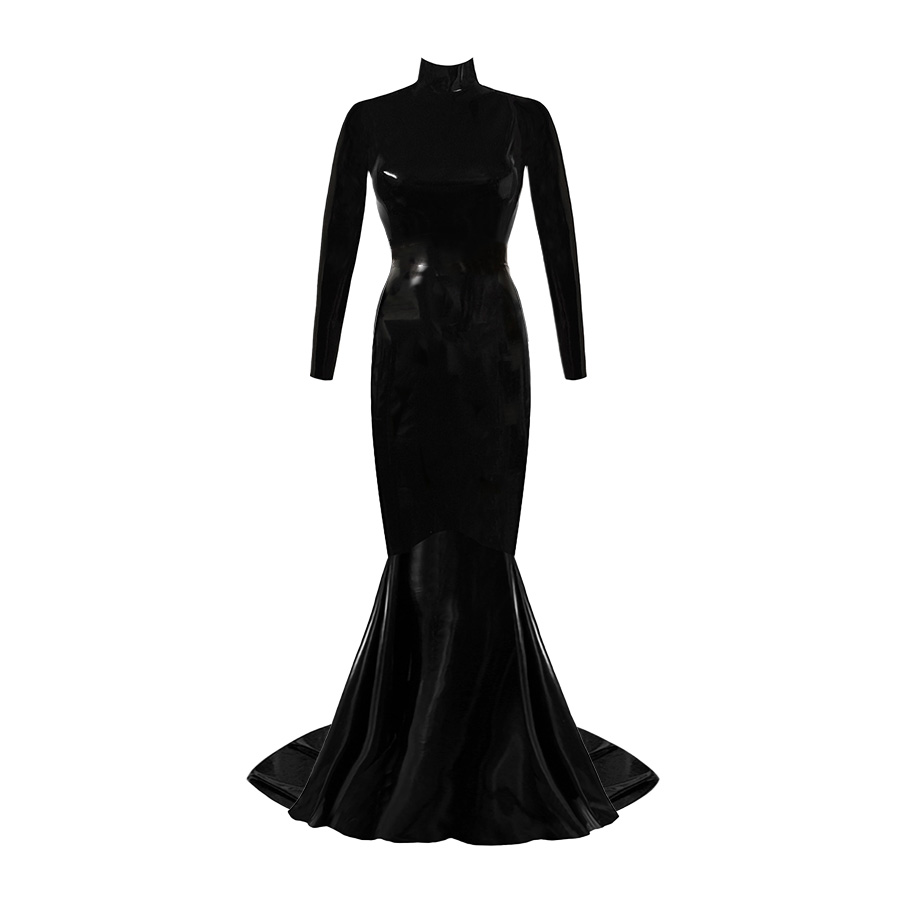 Atsuko Kudo Latex Fashion Clothing Joy Ball Gown