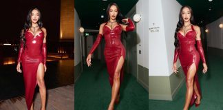 Munroe Bergdorf Wows in Atsuko Kudo Latex at Art’otel Battersea Munroe Bergdorf wears Atsuko Kudo latex fashion clothing for opening of art'otel Battersea in London