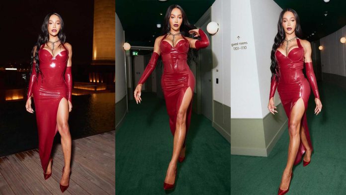 munroe-bergdorf-atsuko-kudo-latex-clothing-fashion-artotel-battersea-london-header Munroe Bergdorf wears Atsuko Kudo latex fashion clothing for opening of art'otel Battersea in London