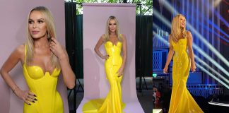 Amanda Holden Stuns in Atsuko Kudo Latex for BGT Amanda Holden wears Atsuko Kudo latex dress fro BGT Britain's Got Talent final