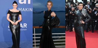 Must See AVELLANO Latex from Cannes Film Festival AVELLANO Latex Fashion at Cannes Film Festival Ruby O.Fee Isabeli Fontana Eva Herzigova
