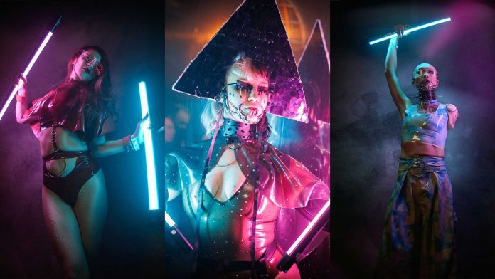 Liquid Disco Latex Brings Cyberpunk Latex Fashion to the Wasteland