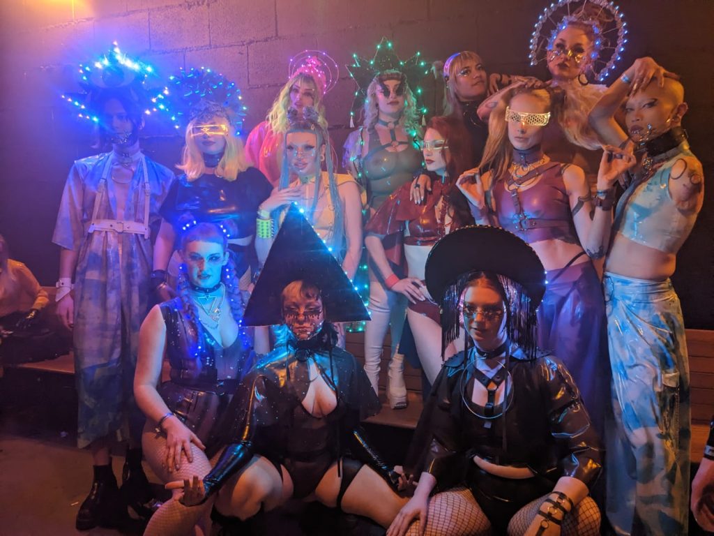 Liquid Disco Latex Wasteland Amsterdam Group Photograph