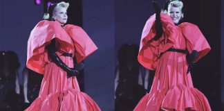 Paloma Faith wears Atsuko Kudo Latex for Coronation Concert Paloma Faith wears Atsuko Kudo Latex for Coronation Concert