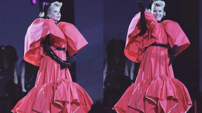 Paloma Faith wears Atsuko Kudo Latex for Coronation Concert