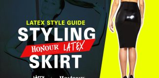 Top Tips for Styling an Honour Latex Skirt Latex Clothes Style Guide - How to Style an Honour Clothing Latex Skirt