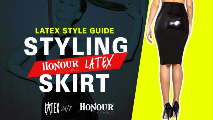Latex Clothes Style Guide - How to Style an Honour Clothing Latex Skirt