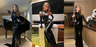 Natasha Poonawalla in Atsuko Kudo Latex at Cannes Natasha Poonawalla wears Atsuko Kudo Latex at Cannes Film Festival