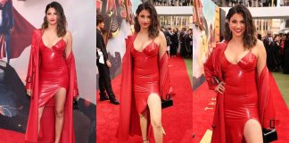Richa Moorjani wears Vex Latex to ‘The Flash’ Premiere Richa Moorjani wears Vex Latex to 'The Flash' Premiere