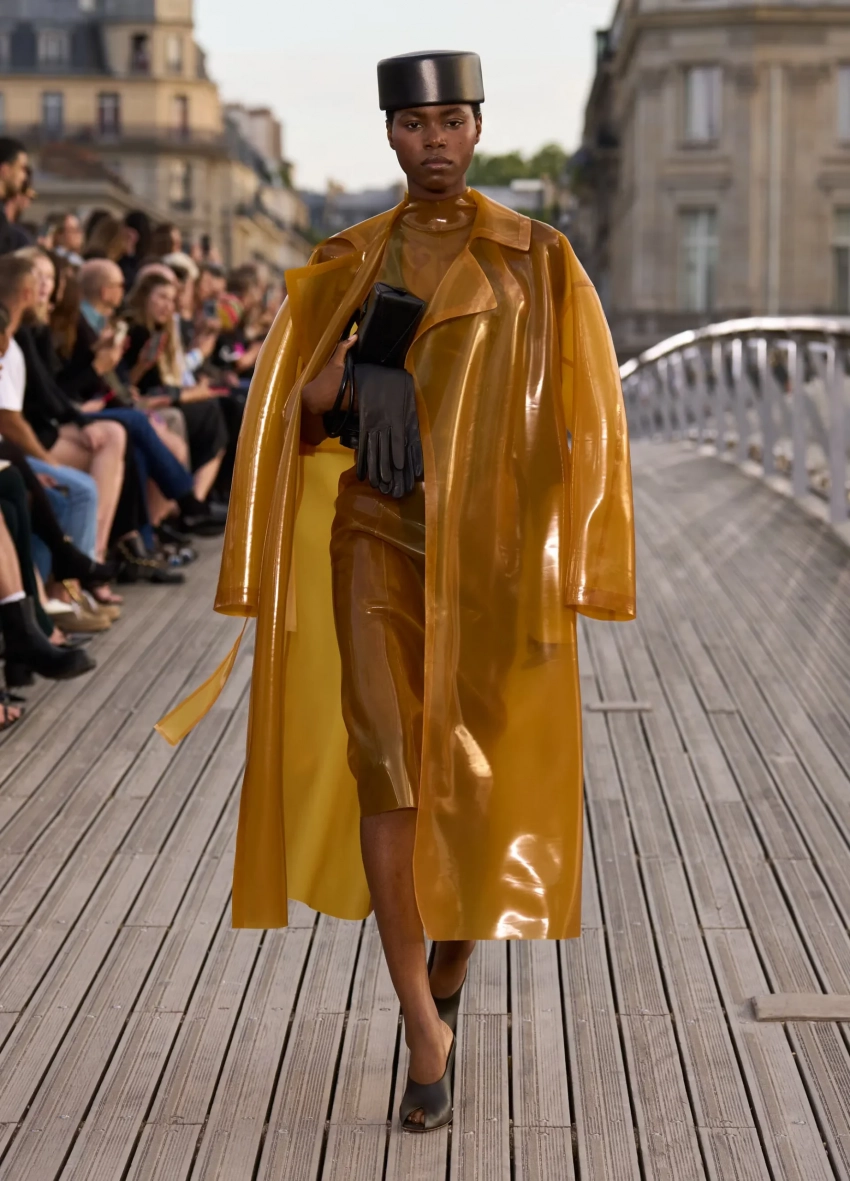 Latex fashion in the new Alaïa RTW Collection