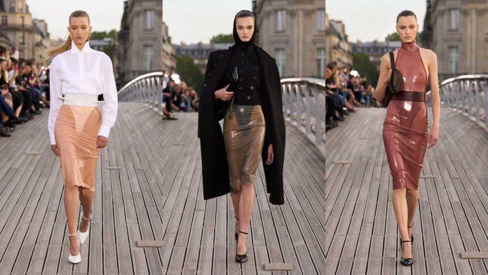 Latex fashion in the new Alaïa RTW Collection