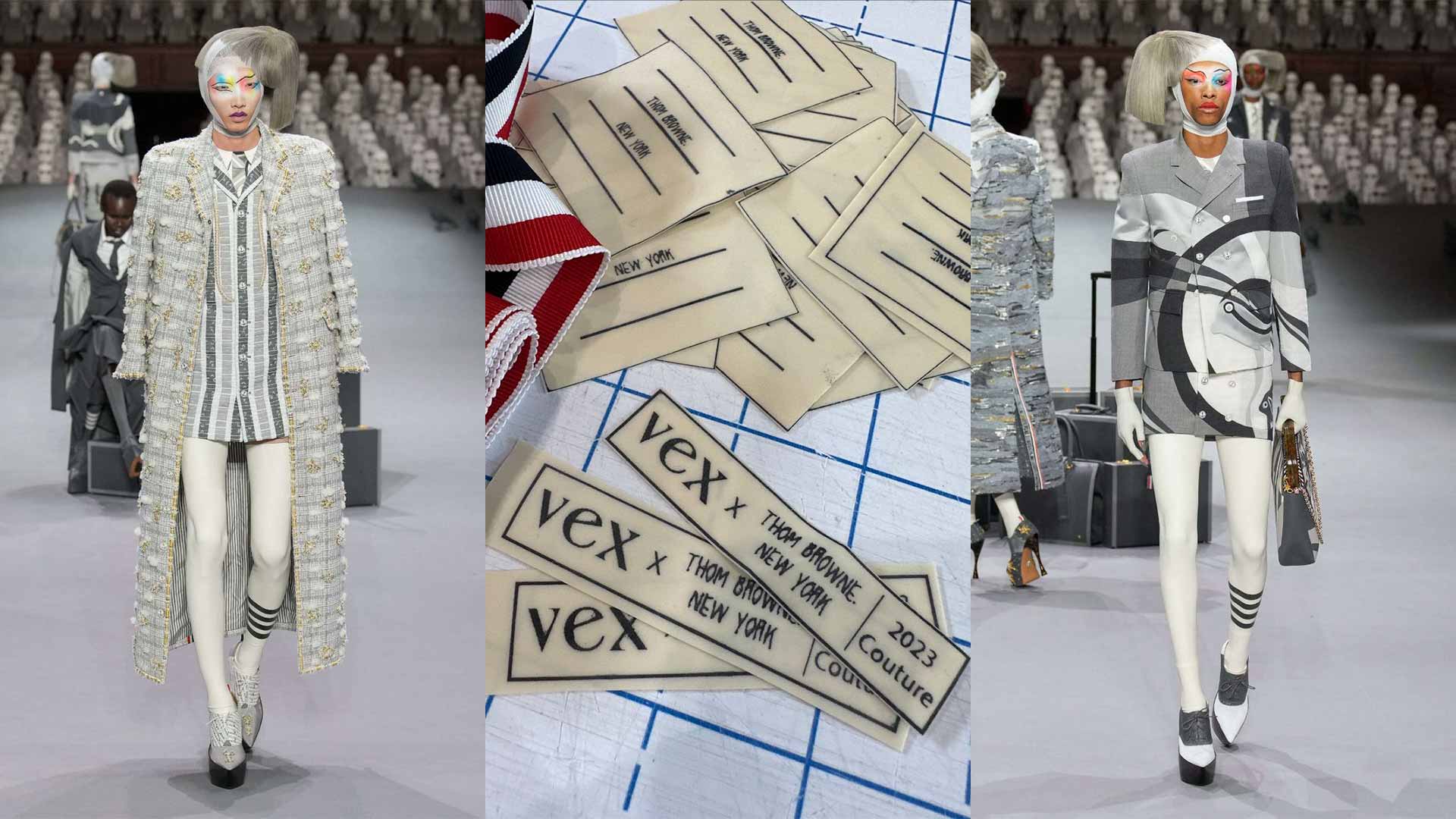 Thom Browne x Vex Latex Couture Collection - Latex247