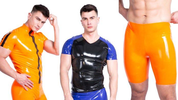 Honour Clothing launches new Macaw themed latex menswears collection