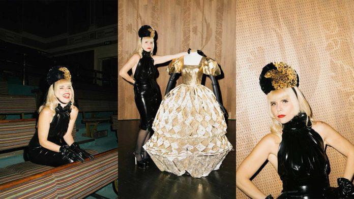 paloma-faith-atsuko-kudo-latex-clothing-fashion-va-diva-victoria-albert-museum Paloma Faith speaks at the Victoria and Albert Museum DIVA exhibition wearing Atsuko Kudo latex
