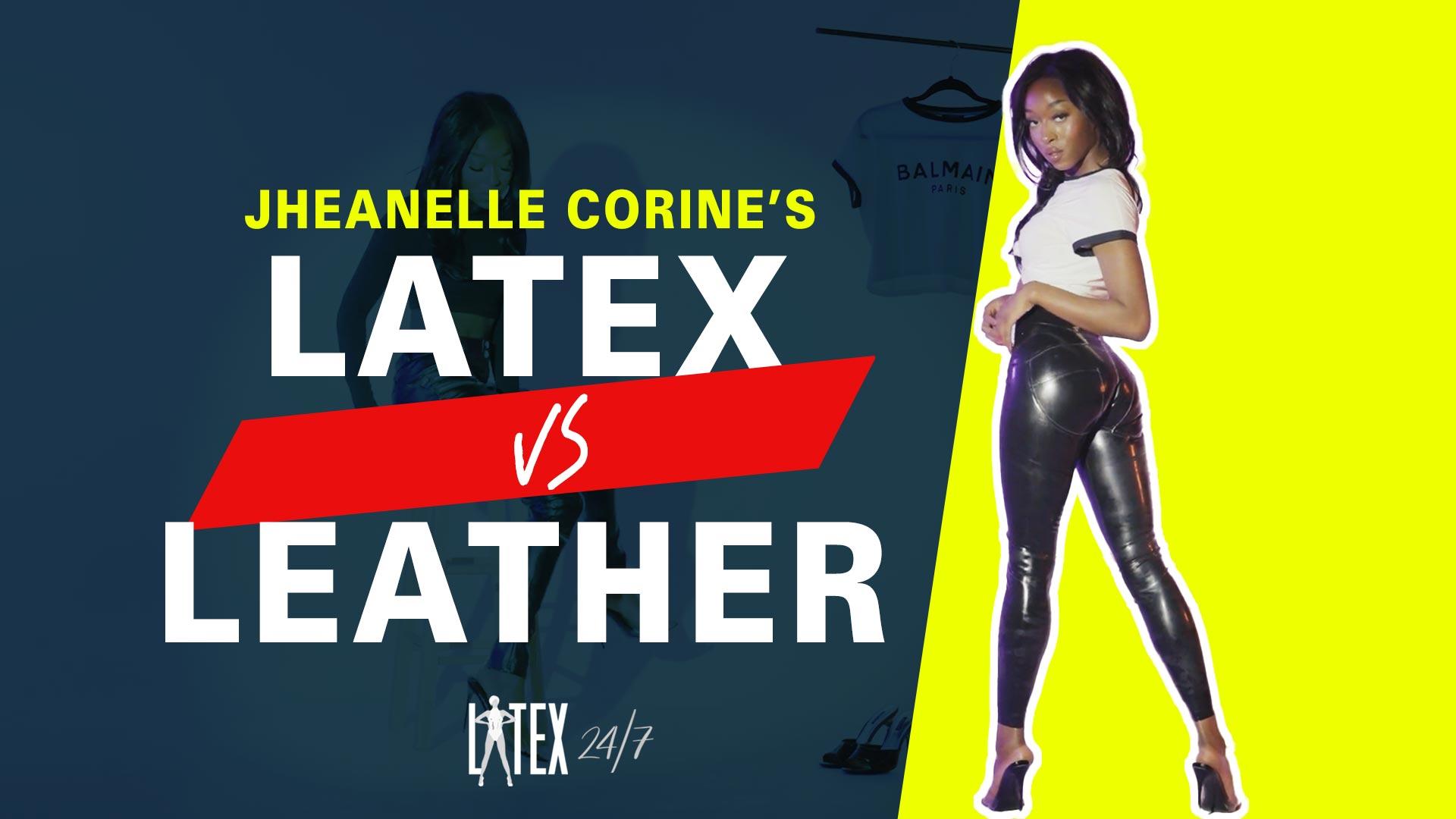 A Deep Dive into Style Leather vs. Latex with Jheanelle Corine