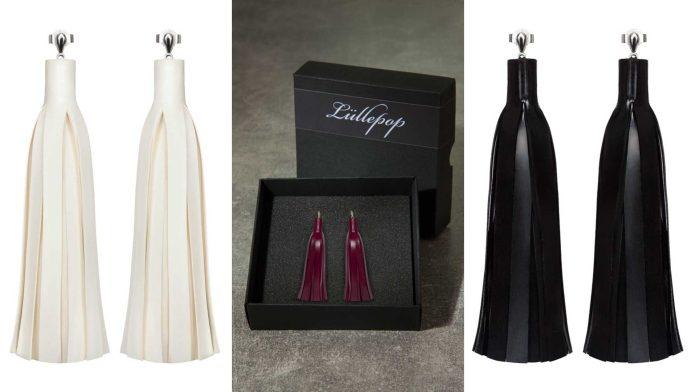 lullepop-latex-earrings-giada-accessory Lüllepop's Bold Latex Earrings Make a Statement