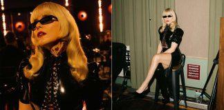 Total Elegance: Paloma Faith Rocks Edgy Latex in the Radio 2 Piano Room Paloma Faith wears Atsuko Kudo Latex for performance in the Radio 2 Piano Room
