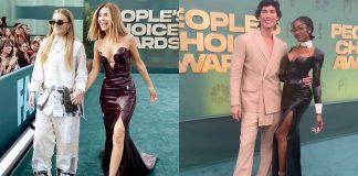 Stars of “Selling Sunset” Shine in Latex at The Peoples Choice Awards Chrishell Stause wears Atsuko Kudo latex and Chelsea Lazkani wears Venus & Violet latex at the Peoples Choice Awards