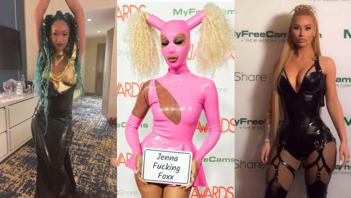 Latex Reigns Supreme: Venus & Violet Dominates AVN Awards with Avant-Garde Fashion!
