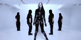 Night Club Gets Slinky: Emily Kavanaugh Rocks Latex in “Barbwire Kiss” Night Club lead singer Emily Kavanaugh appears in latex catsuit in latest video for single "Barbwire Kiss"