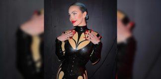 VINNOIR Latex Steals the Show on Rose Villain in Nuova Scena Rose Villian wears VINNOIR Latex for Netflix Italia's Nuova Scena series