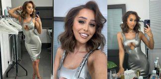 Ella Morgan Sets Celebs Go Dating Ablaze in Custom Jack London Latex Look Ella Morgan Sets Celebs Go Dating Ablaze in Custom Jack London Latex Look