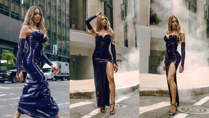 Munroe Bergdorf Shines in Regal Latex at the MAC Viva Glam Ball