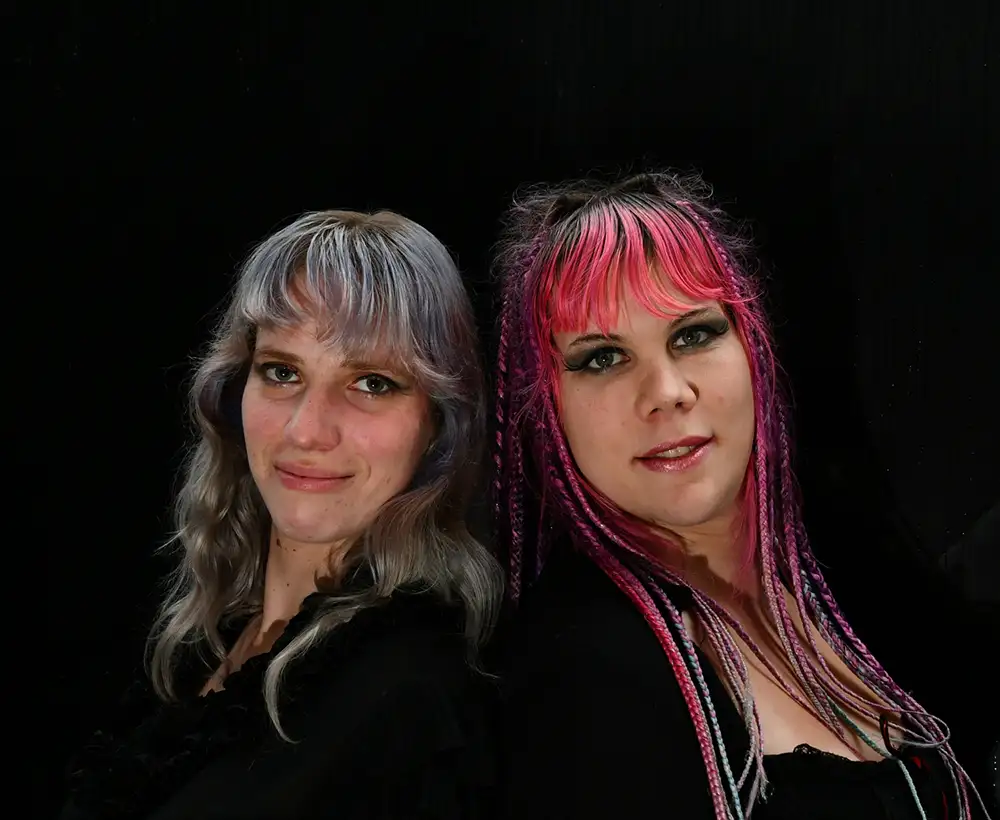 Yuki and Ruka of Se'tyo, who will soon take over Yummy Gummy Latex