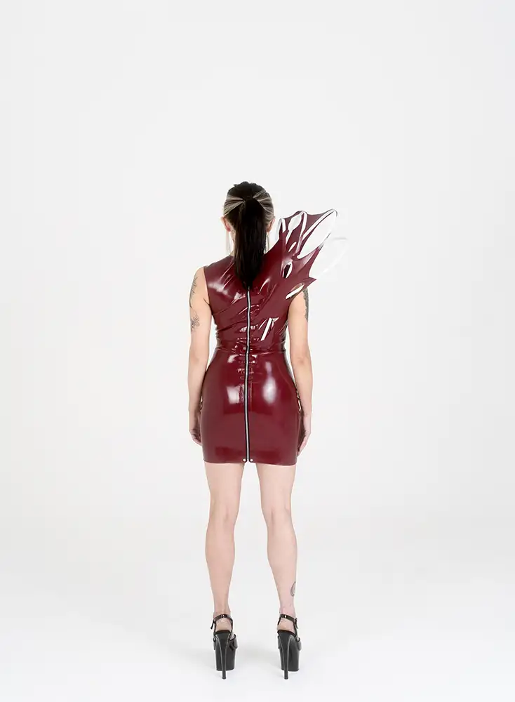 Magpie Latex Rapture Dress