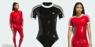 Adidas US Launches Women’s Latex Athleisure Line adidas latex sportswear range