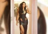 Love Island’s Maya Jama Sets Hearts Racing in Latex Maya Jama wears Insatiable Studio latex dress gown on Love Island