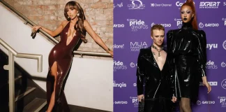 Pride and Style: Latex Fashion Shines at Gaydio Pride Awards Ella Morgan wears Scarlett Society Label latex gown and Bimini and Tia Kofi appear in Bonyx latex at this years Gaydio Pride Awards