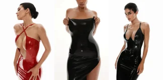 Sculpted in Sheen: Khy x POSTER GIRL Redefines Latex Evening Elegance