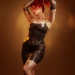 Latex Peach Latex Fashion