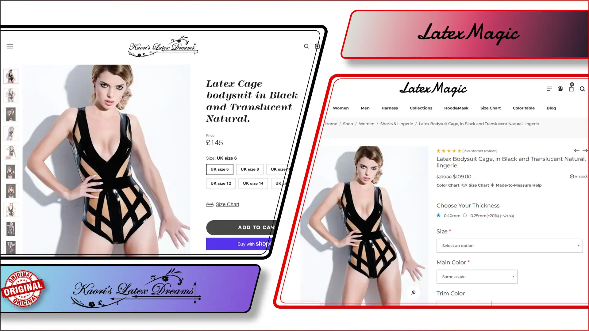 Kaori's Latex Dreams and Latex Magic Best