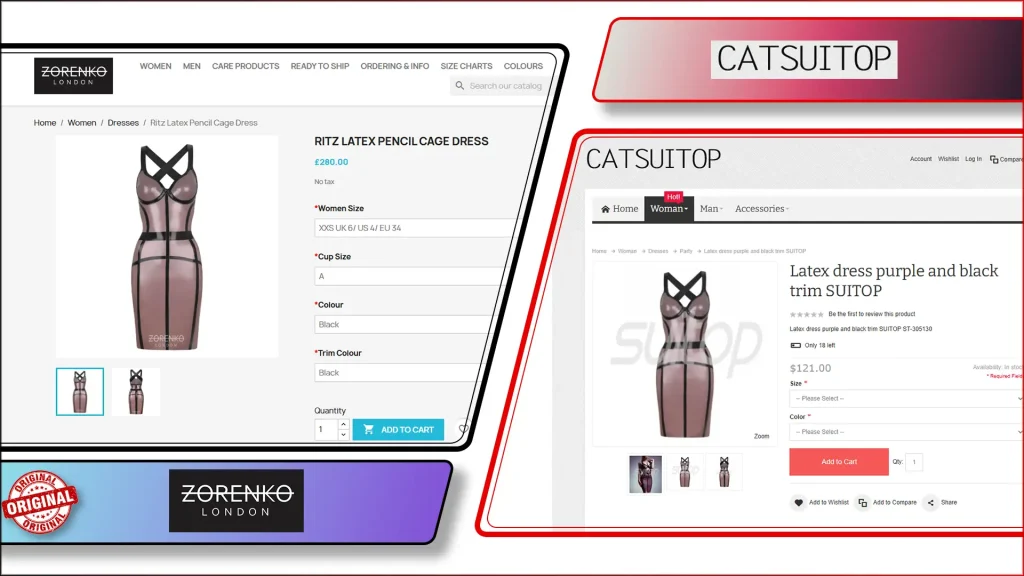 Zorenko London and Catsuitop