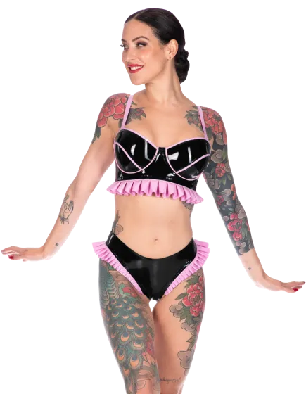 Libidex Latex Lingerie Angels & Sirens Collection Hilda