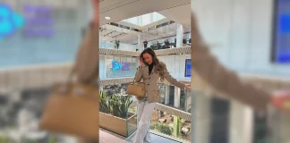 Married at First Sight UK Star Ella Morgan Makes Latex Look Easy with Iconic Pairing Ella Morgan wears Scarlett Society Label latex bodysuit, ASOS blazer and faded jeans for Kiss UK radio appearance