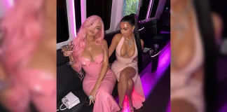 Sisters in Shine: Kim’s Vex Corsetry Meets Kylie’s Poster Girl Nostalgia for a Billion-Dollar Celebration Kim Kardashian wears Vex Latex and Kylie Jnner wears Poster Girl for Kylie Cosmetics 10th Party