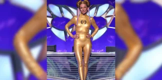 Davina McCall Scores First Place in Latex Catsuit on The Masked Singer Davina McCall Scores First Place in Latex Catsuit on The Masked Singer