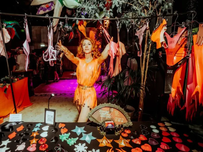 Kraken Counter Couture Caterina Schmitt Third Saturday at the Latex Atelier
