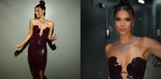The Ultimate New Year’s Eve Statement: How Roselyn Sanchez Ushered in the Year of Latex Roselyn Sanchez stuns in a ruby Atsuko Kudo latex Tulip Cup gown at ABC's New Year’s Rockin’ Eve 2026