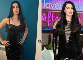 Yasmin Pettet Defines The Ultimate Latex Looks for Love Island Spin-Offs Yasmin Pettet wears Atsuko Kudo and Insatiable latex for Love Island