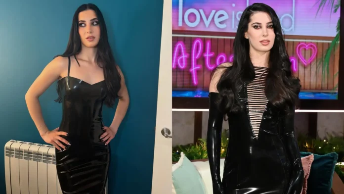 yasmin-pettet-love-island-atsuko-kudo-insatiable-latex-fashion-clothing Yasmin Pettet wears Atsuko Kudo and Insatiable latex for Love Island
