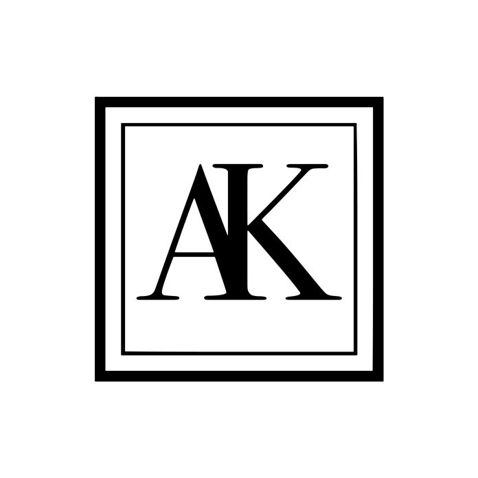 AK Rubb Designs Logo Latex Clothing Fashion Directory